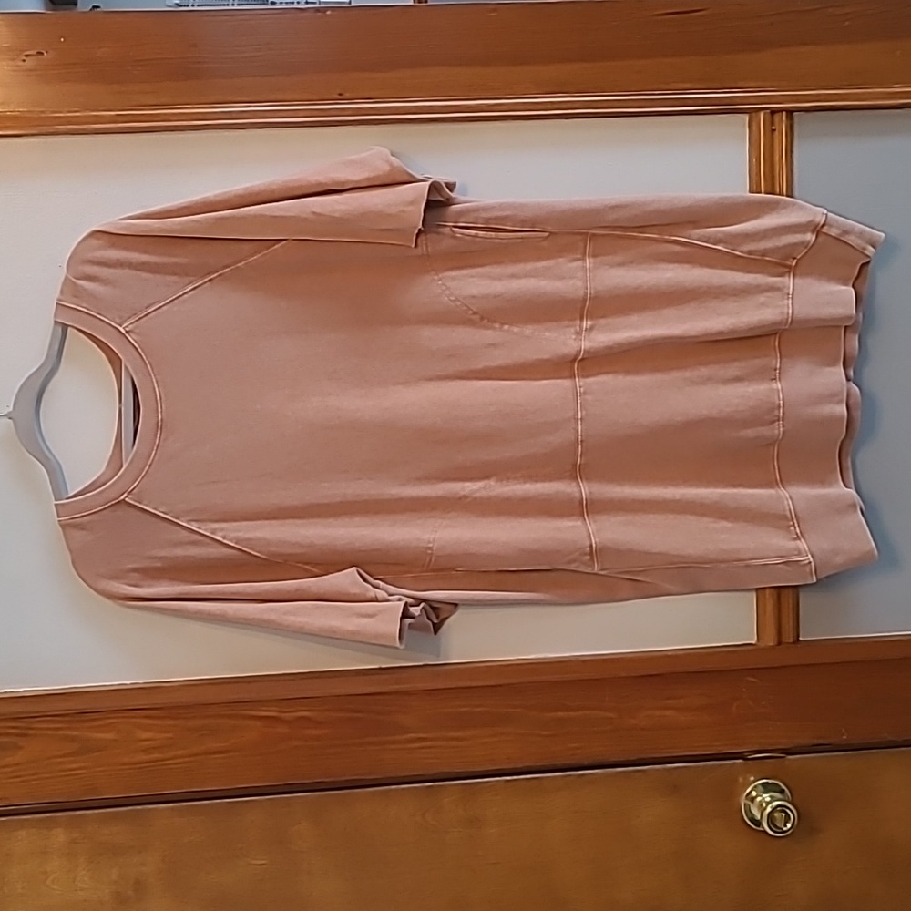 Easel Los Angeles Oversized Dress Salmon Size Medium